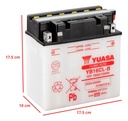 Batería Yuasa Yb16cl-b Para Moto Atv Jet Sky Adultos