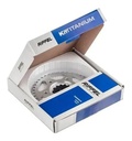 Transmision Riffel Suzuki En Gn 125 Piñon Corona Y Cadena Gris