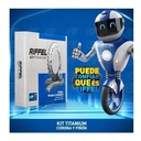 Transmision Riffel Suzuki En Gn 125 Piñon Corona Y Cadena Gris