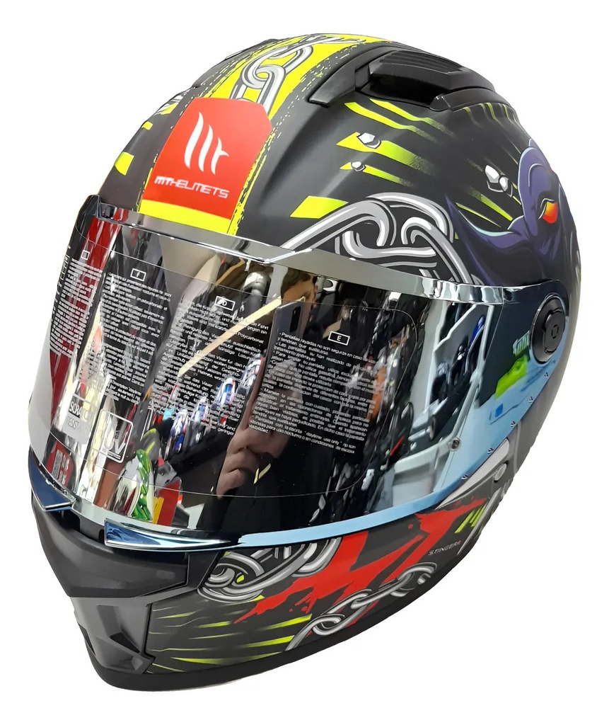 Respuesto Visor Casco Stinger 2 Thunder 4 Simil Orig Rpm