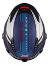 Casco Moto Rebatible Axxis Ghostfighter Doble Visor Rpm Azul/gris Sleek B7 Brillante L