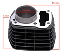 Kit Cilindro Completo Negro Honda Cb 125 F Twister Roktor