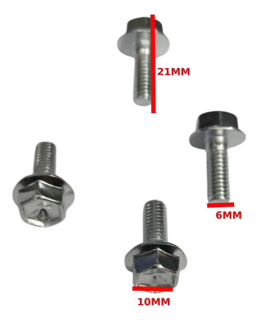 Kit Tornillos Disco Freno Zanella Rx 150 Calidad Oriiginal