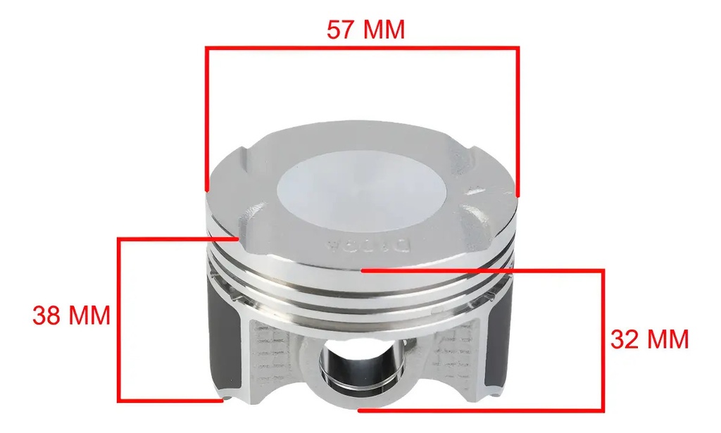 Kit Cilindro Completo Moto Bajaj Rouser Ns 160 Roktor