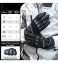 Guantes Moto Invierno Scoyco Mc164 Protecciónes Impermeable Negro L