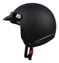 Casco Abierto Moto Vertigo V10 Fluid Rpm Negro Mate S