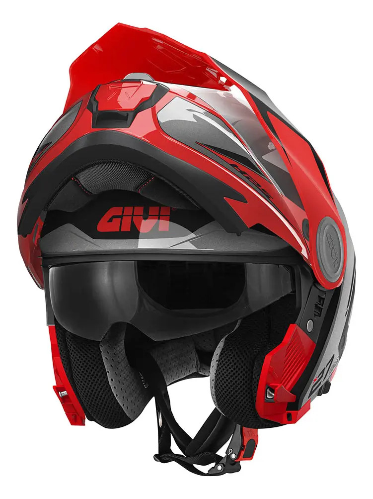 Casco Moto Rebatible Givi X27 Tourer Graphic Doble Visor Rpm
