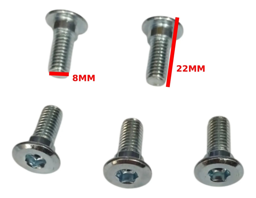 Kit Tornillos Disco Freno Honda Titan 150 Calidad Original