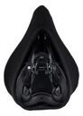 Funda Cubre Asiento Bicicleta Gel Lisa Mediana Negro