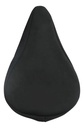 Funda Cubre Asiento Bicicleta Gel Lisa Mediana Negro
