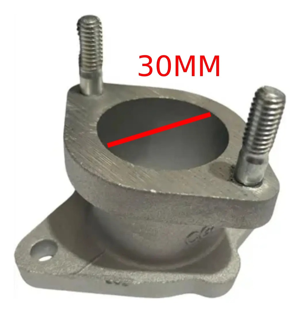 Codo Tobera De Admision Recto Motomel Skua Dakar Motard 200 