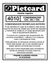Emulador Reemplaza Bateria Karting Motos Pietcard 4010