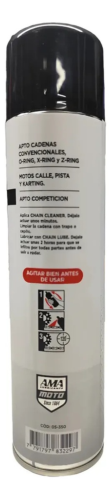 Ama Lubricante Cadena Transmision Ceramico Moto Gran Adherencia *