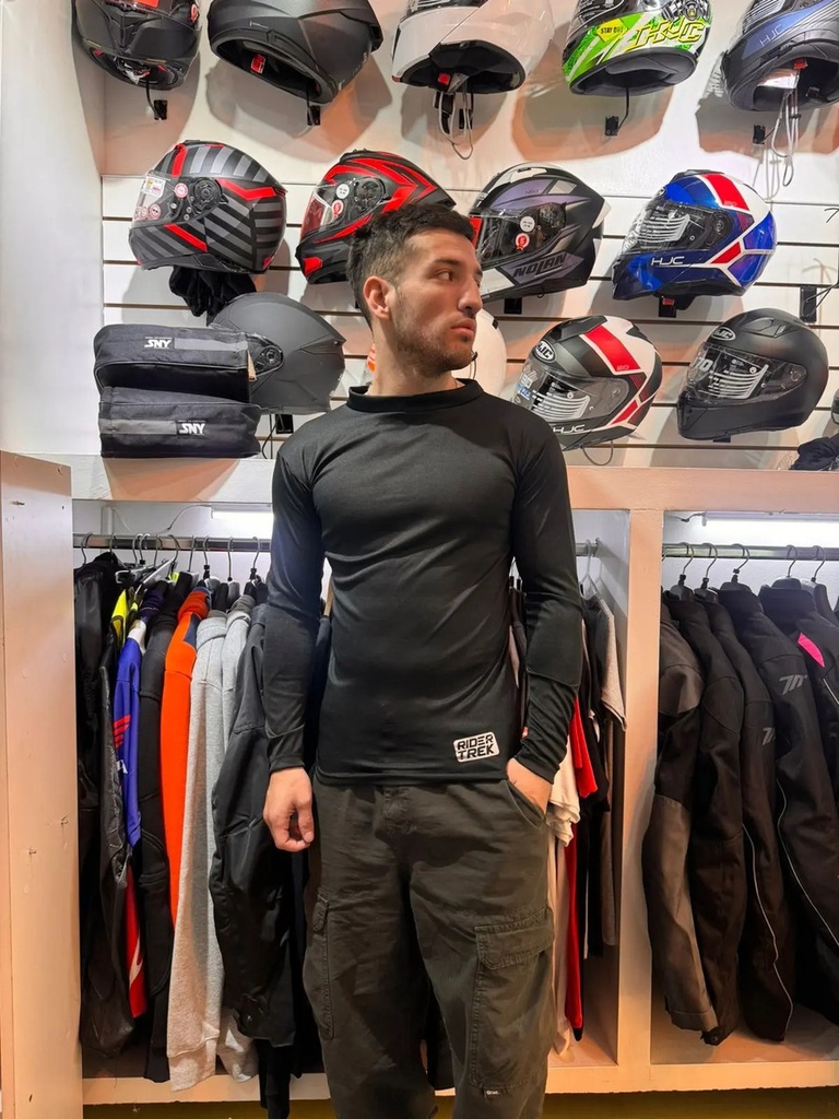 Conjunto Primera Piel Calza Y Remera Térmica Rpm Motos 