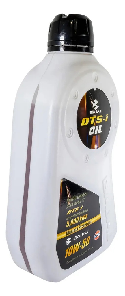 1 Lt Aceite Bajaj Sintético 4t 10w50 Moto / Dominar