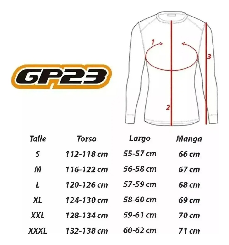 Campera Con Protecciones Moto Gp23 Pk-01 Rpm