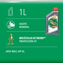 Aceite Castrol Actevo 4t 20w 50 Moto Lub Mineral 1 L