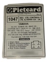 Pietcard 1047 Regulador Voltaje Ybr 125 Xtz 125  Crypton Rpm