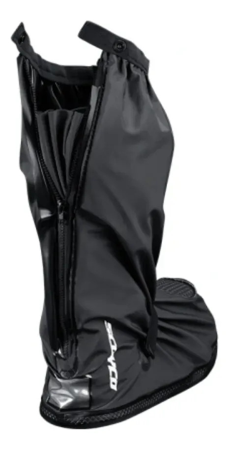 Galochas Cubre Calzado Impermeable Con Cierre Scoyco Rb02 Negro 2xl