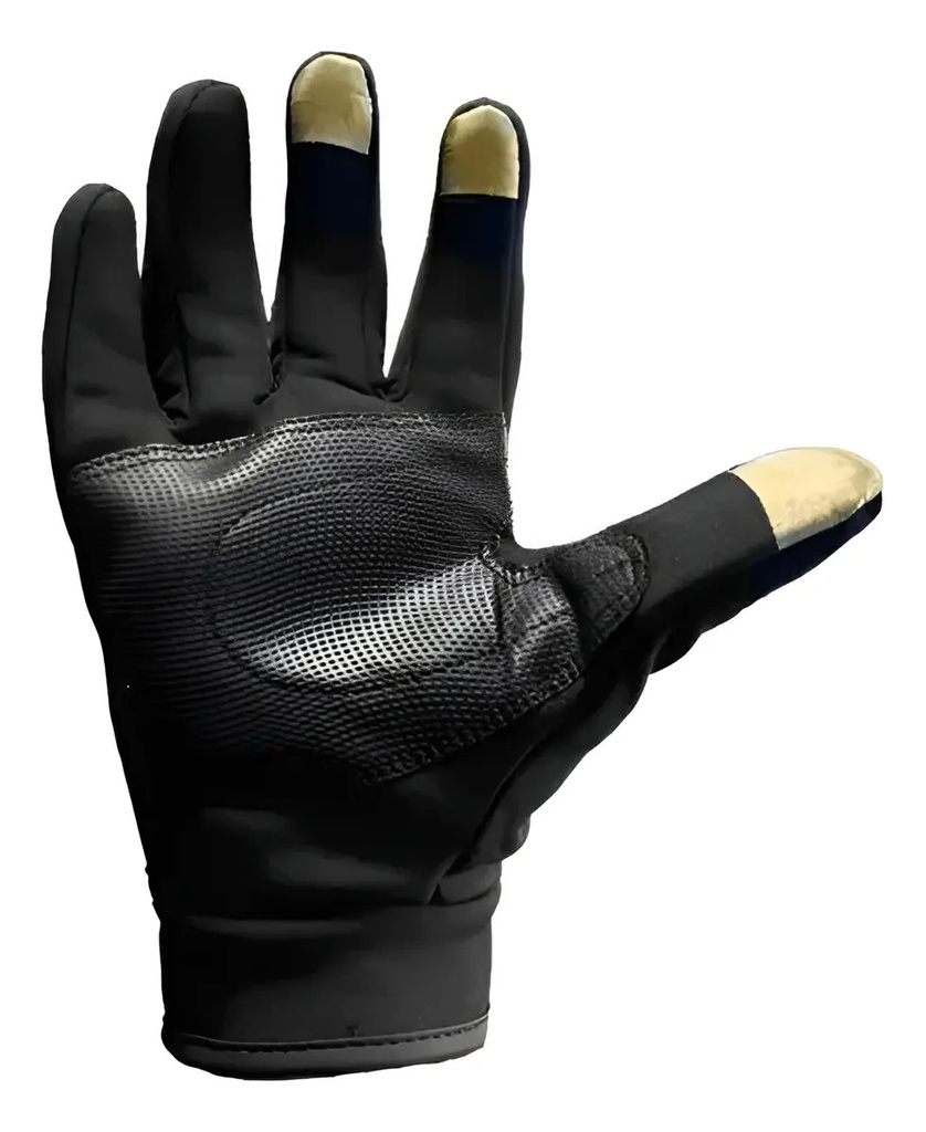 Guantes Moto Gp23 Pe-05 Táctil Con Protección Negros Rpm