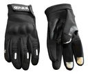 Guantes Moto Gp23 Pe-05 Táctil Con Protección Negros Rpm