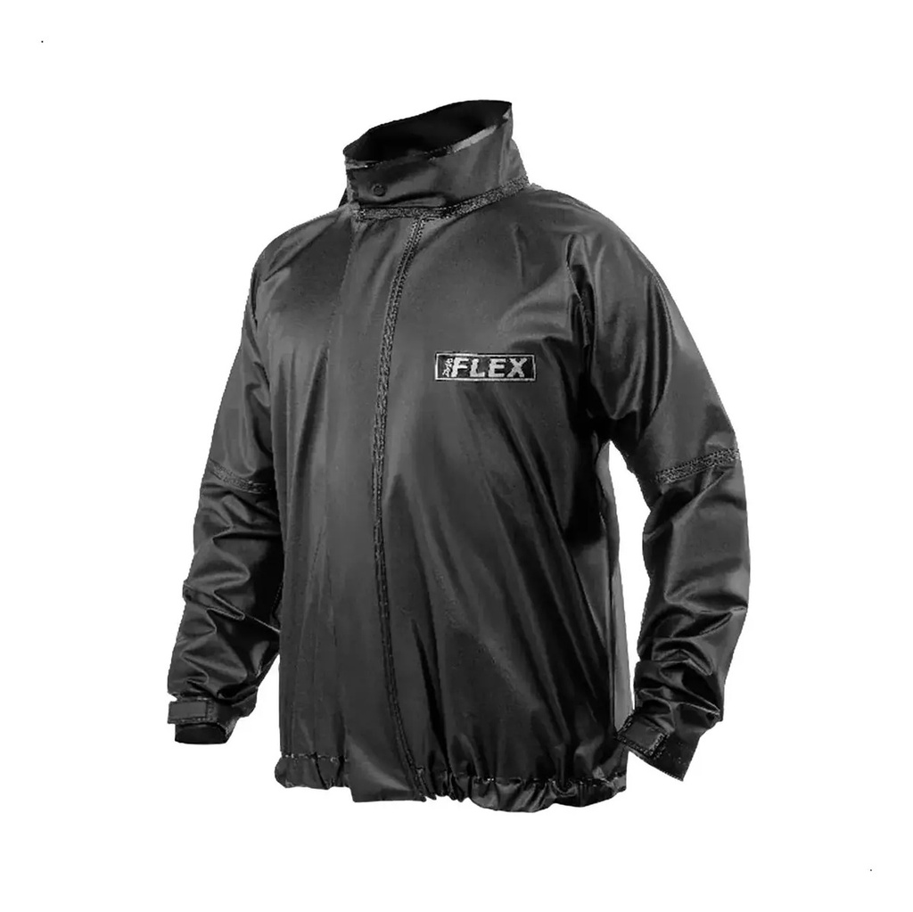 Equipo Piloto Traje De Lluvia Delta Campera Y Pantalon Moto Negro Xxxl