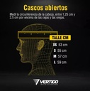 Casco Abierto Moto Vertigo V10 Fluid Rpm Negro Mate L