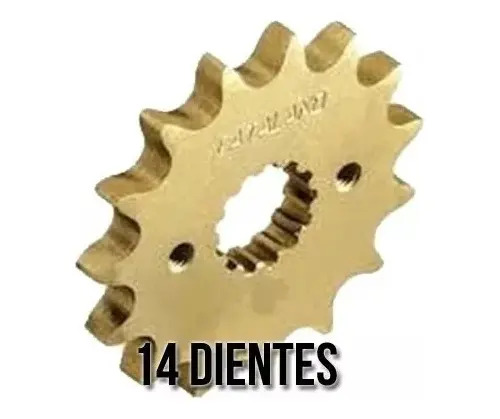 Piñon Transmision Honda Tornado Xr 250 Z 14 Dientes Catalano * Gris