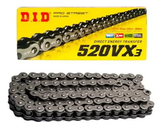Cadena Did 520 X 106 Vx2 Con Oring Japon Cbx 250 Klr Rpm