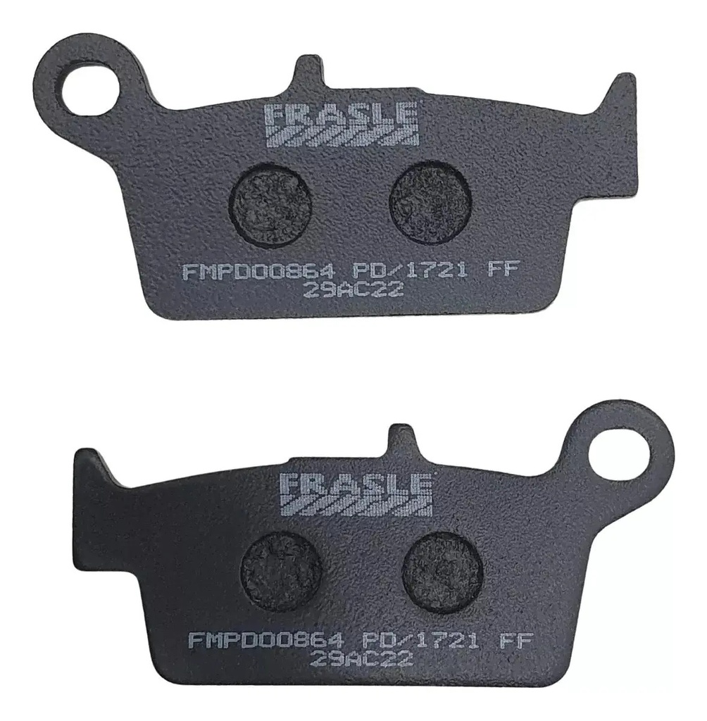 Pastillas Freno Trasero Frasle Pd864 Honda Nx 400 Falcon