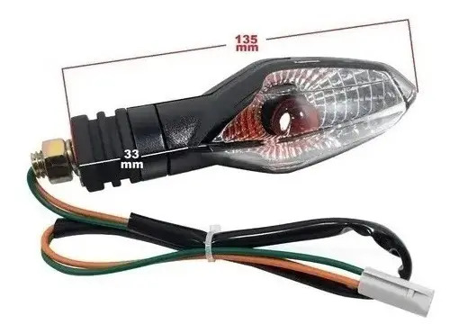 Par De Luces De Giros Bajaj 200 Ns Derecho Izquierdo  Yoyo * Izquierdo/derecho