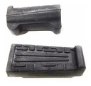 Gomas Pedalin Posa Pie  Par Yamaha Ybr 125 Pedalines