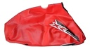Funda Tanque De Nafta Honda Xr 150 Negra  Roja