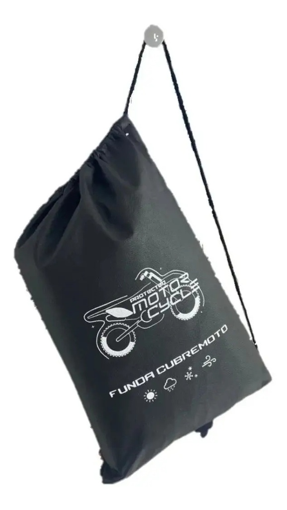 Funda Cubre Moto Impermeable Tornado- Cbx- Dominar Rpm764  Gris Xl
