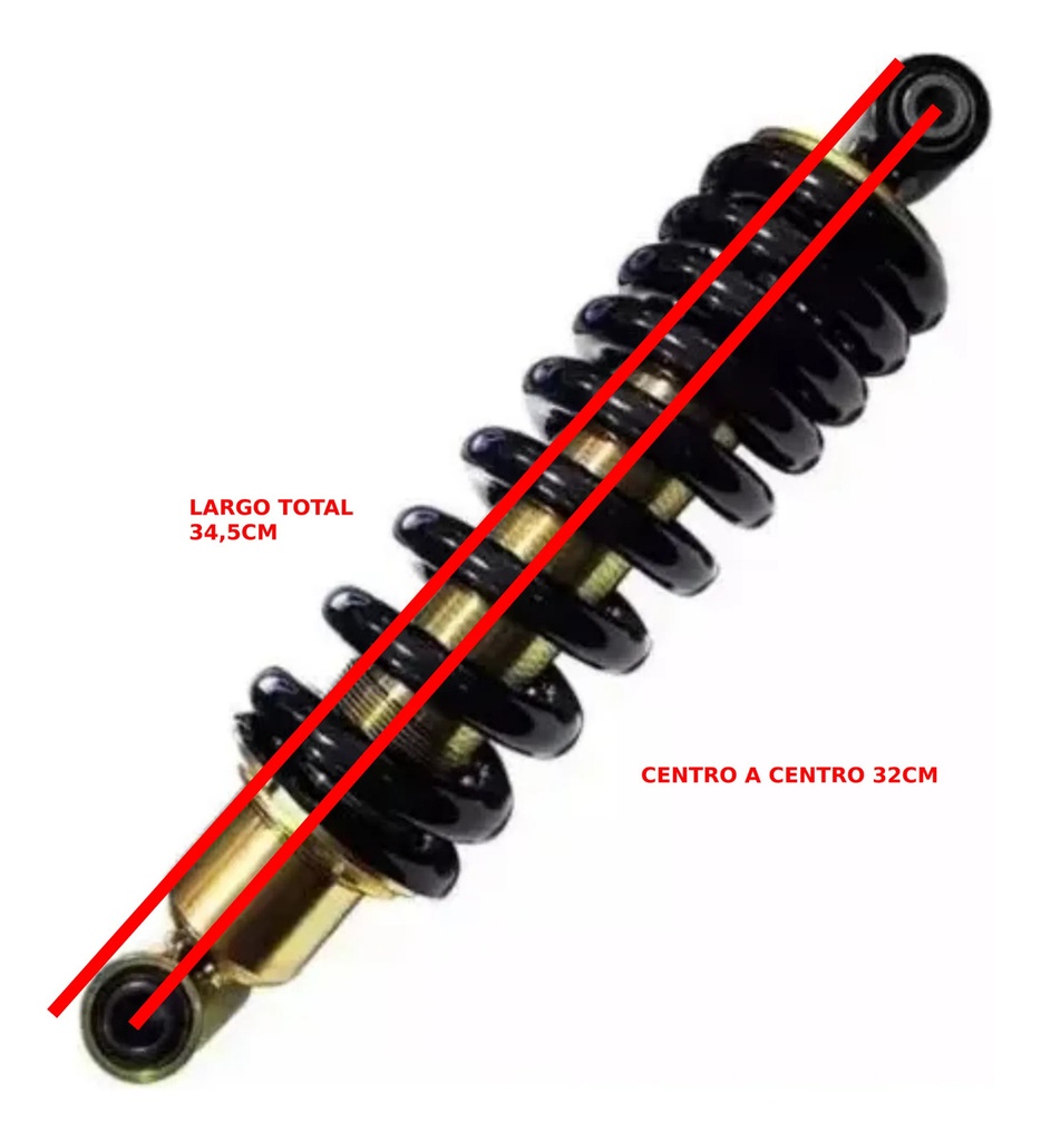 Amortiguador  Monoshock Motomel Skua 150 Envio Gratis *