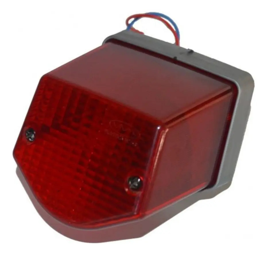 Farol Trasero Faro Yamaha Fz 16 Luz De Stop Neo * Negro