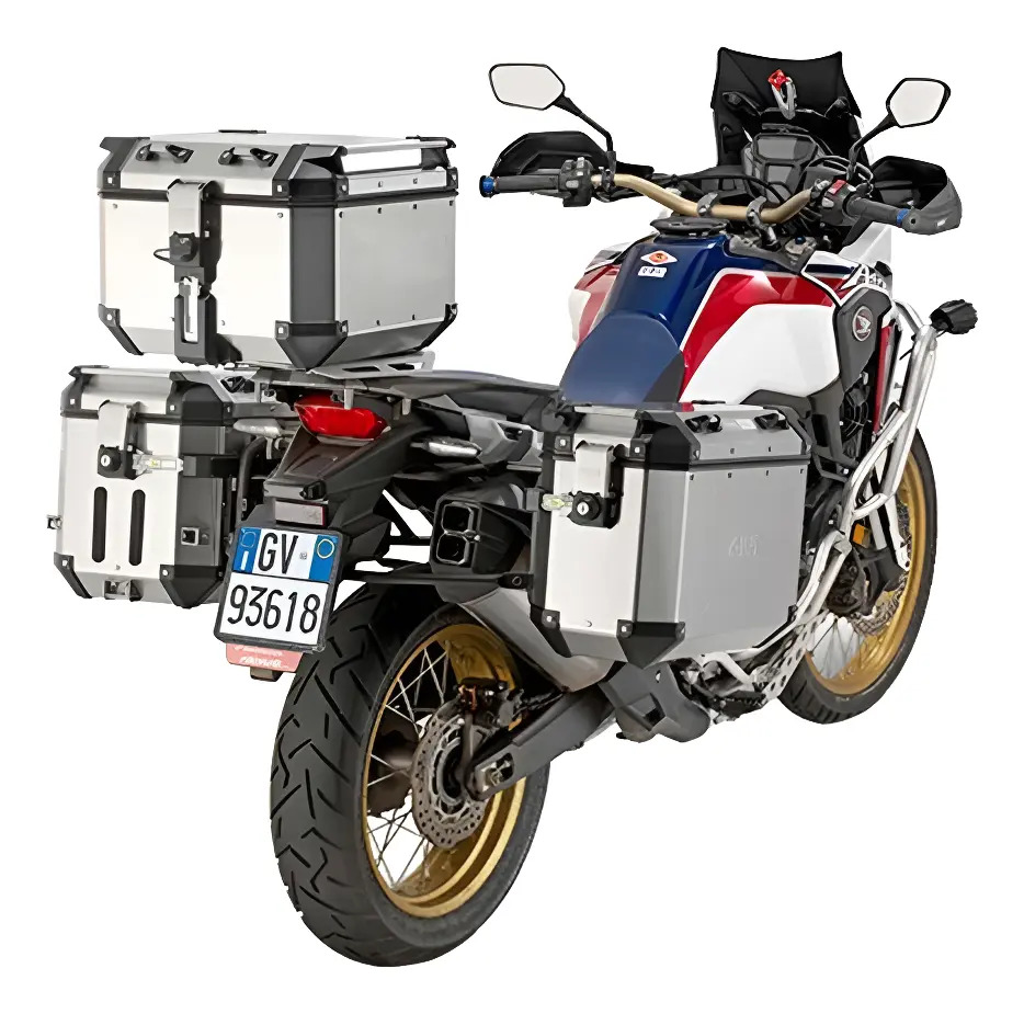 Baul Moto Givi Trekker Outback 42 Lts 2018 Aluminio Rpm Aluminio
