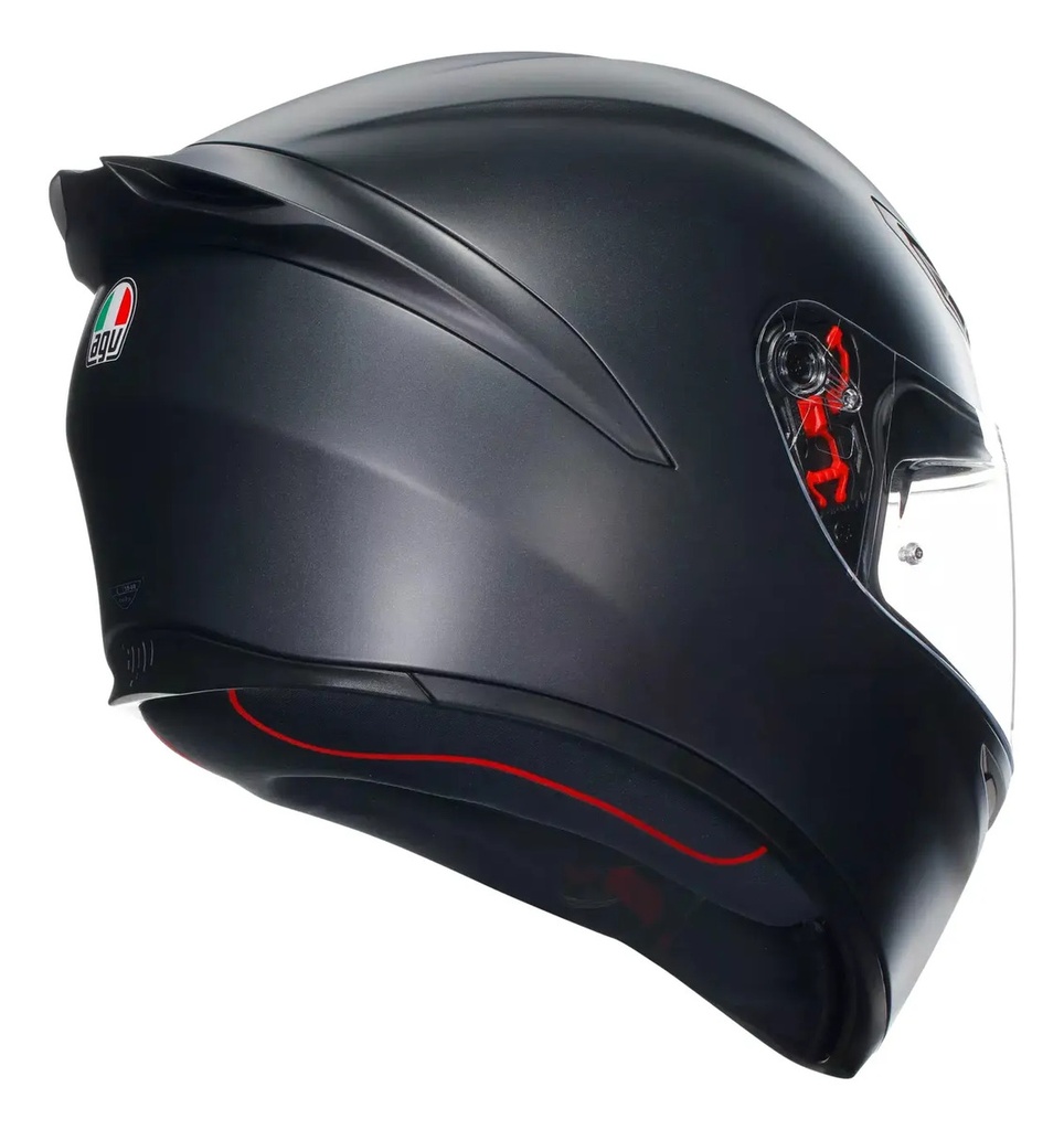Casco Moto Integral Agv K1 Negro Mate Super Aerodinamico Rpm