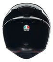Casco Moto Integral Agv K1 S Alerón Integrado Rpm Negro Solid Brillante Xl