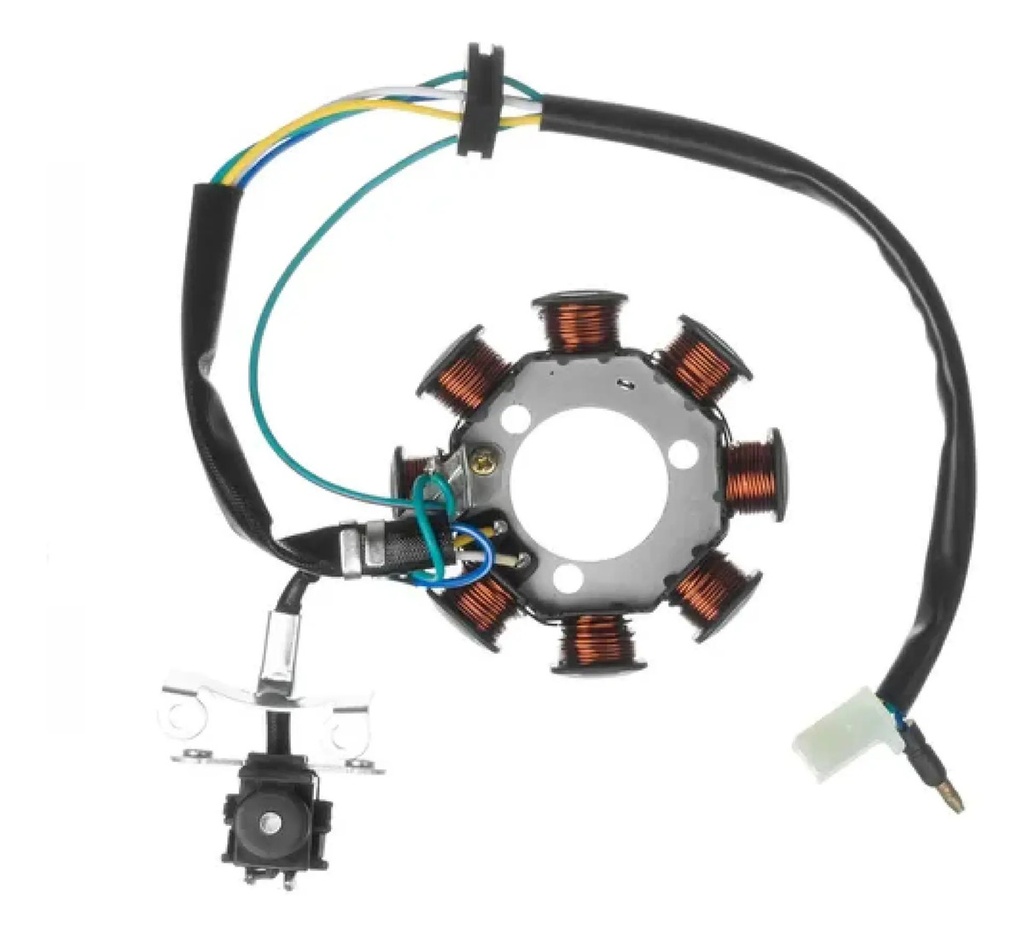 Estator Honda Cg Titan 125 /150 2004 8 Polos 
