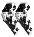 Rodilleras Articuladas Moto Cross Enduro Scoyco K12 Rpm Blanco Único