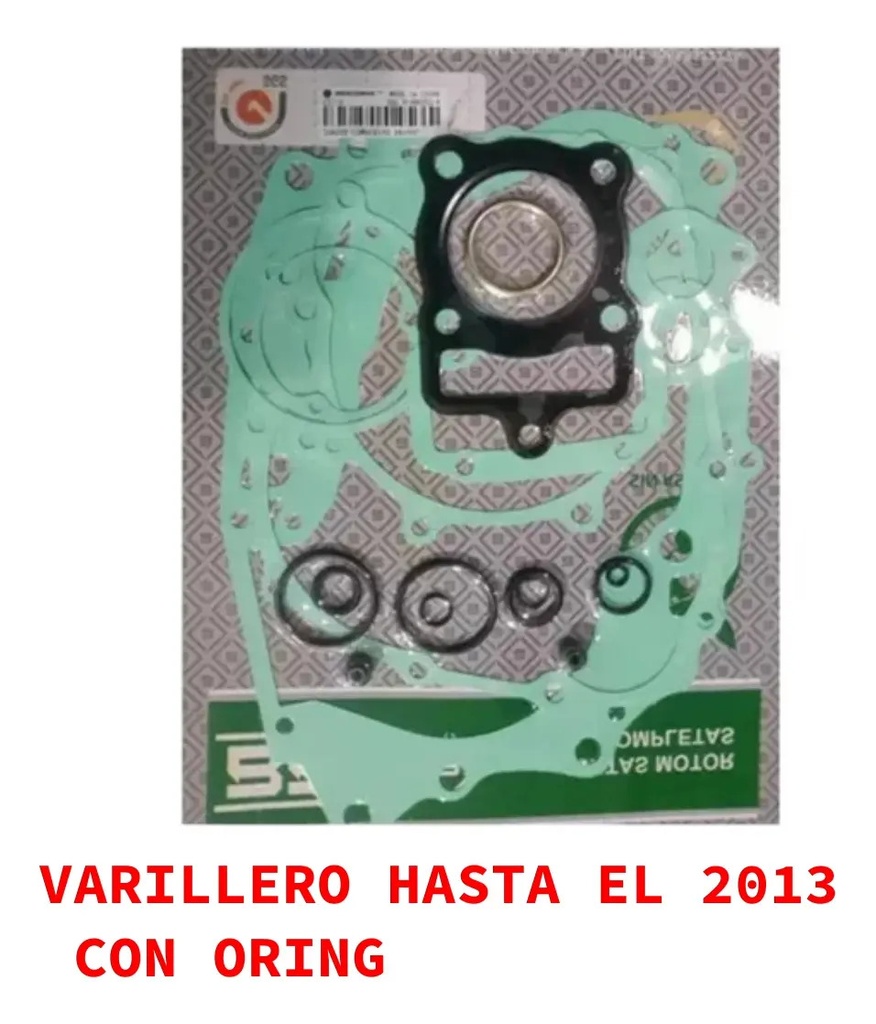 Juego De Juntas Completo Honda Xr 125 Calidad Original 