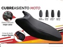 Funda Asiento C/ Elastico Facil Colocacion Suzuki Ax 100 Negro