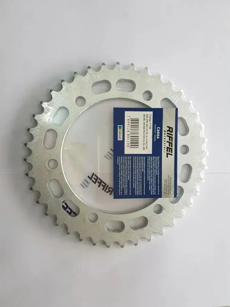 Corona Transmisión Riffel Honda Falcon Nx 400 Xr 600  40 Z Gris