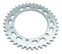Corona Transmisión Riffel Honda Falcon Nx 400 Xr 600  40 Z Gris