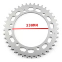 Corona Transmisión Riffel Honda Falcon Nx 400 Xr 600  40 Z Gris