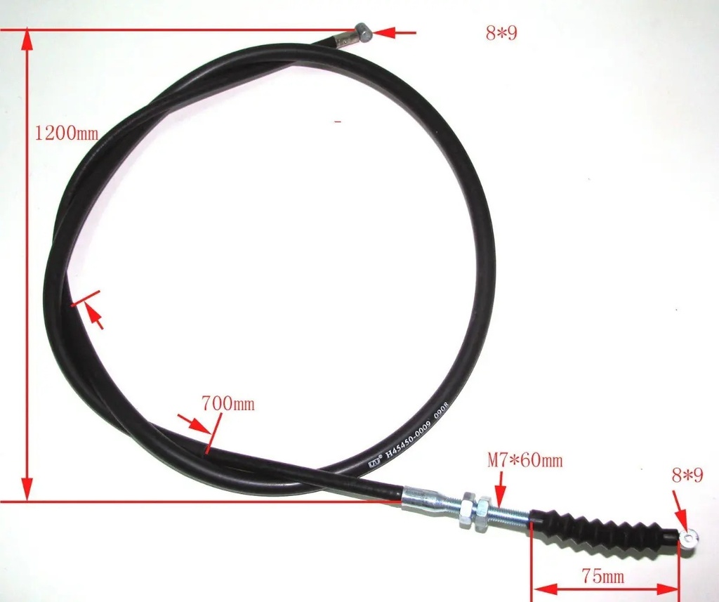 Cable Freno Delantero  Honda Xlr 125 W Standard 