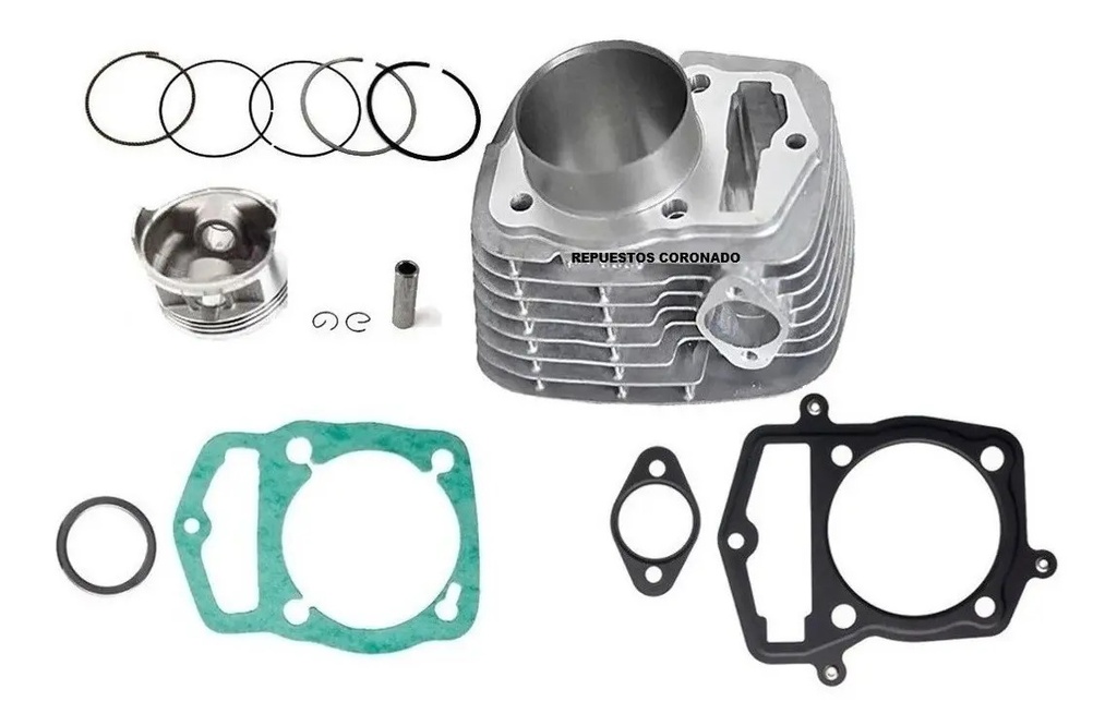 Kit Cilindro Pistón Honda Storm 125 Mahle 