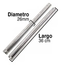 Barrales De Suspension Gilera Smash (set) Incluye Tapones