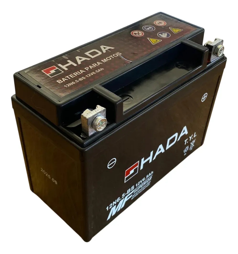 Batería 12n6.5-3b Ytx6.5-3 Triax 200 Zanella Sapucai